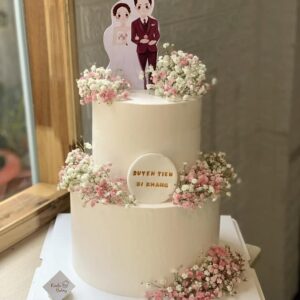 banh kem cuoi 2 tang