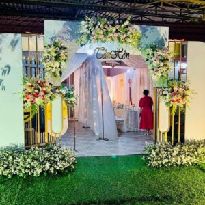 Hoa tươi Cổng đám Cưới 4 cong hoa cuoi 2